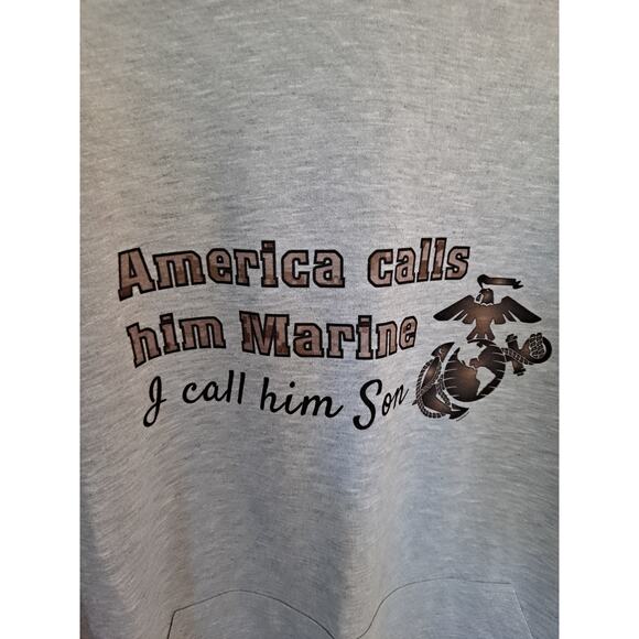 Vapor Marine Mom Hoodie Sweatshirt SIze‎ XL - Picture 3 of 8